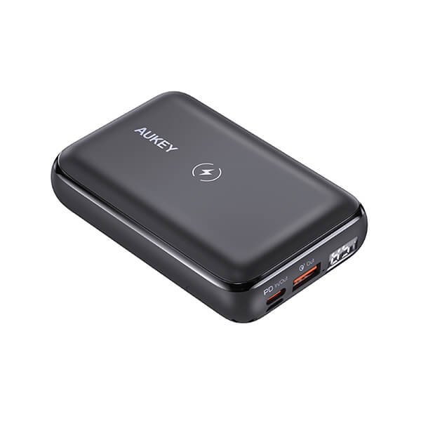 Pin dự phòng Aukey 10000mAh PB-WL01S PD20W Màu đen