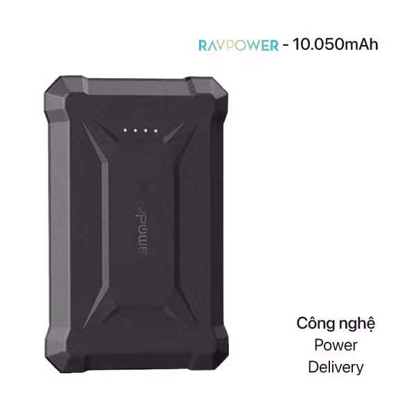 Pin dự phòng RAVPower 10.500mAh RP-PB096 QC3.0 Wat - ảnh 1