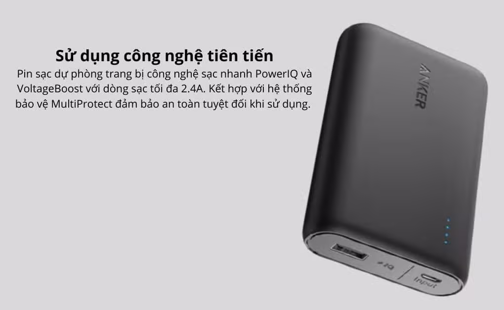 Pin sạc dự phòng Anker PowerCore 10400mAh - A1214 - ảnh 3