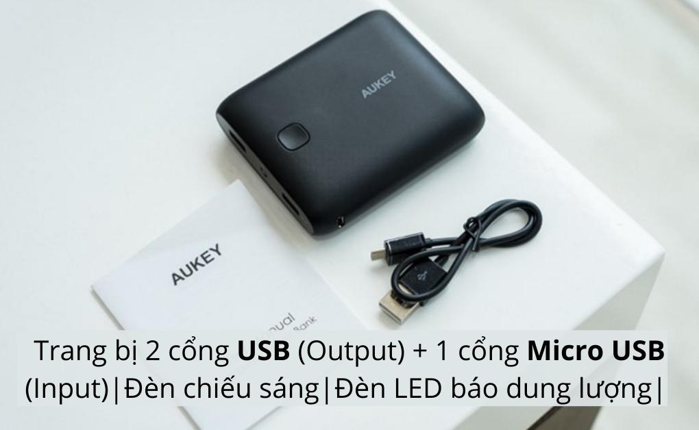 Pin sạc dự phòng Aukey PB-N42 10000mAh