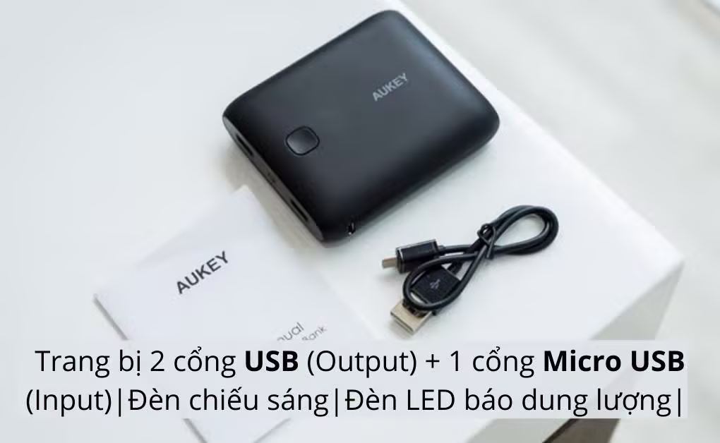 Pin sạc dự phòng Aukey PB-N42 10000mAh - ảnh 2