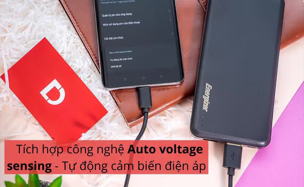 Pin sạc dự phòng Energizer 10,000mAh /3.7V Li-Polyme - UE10053 - ảnh 3
