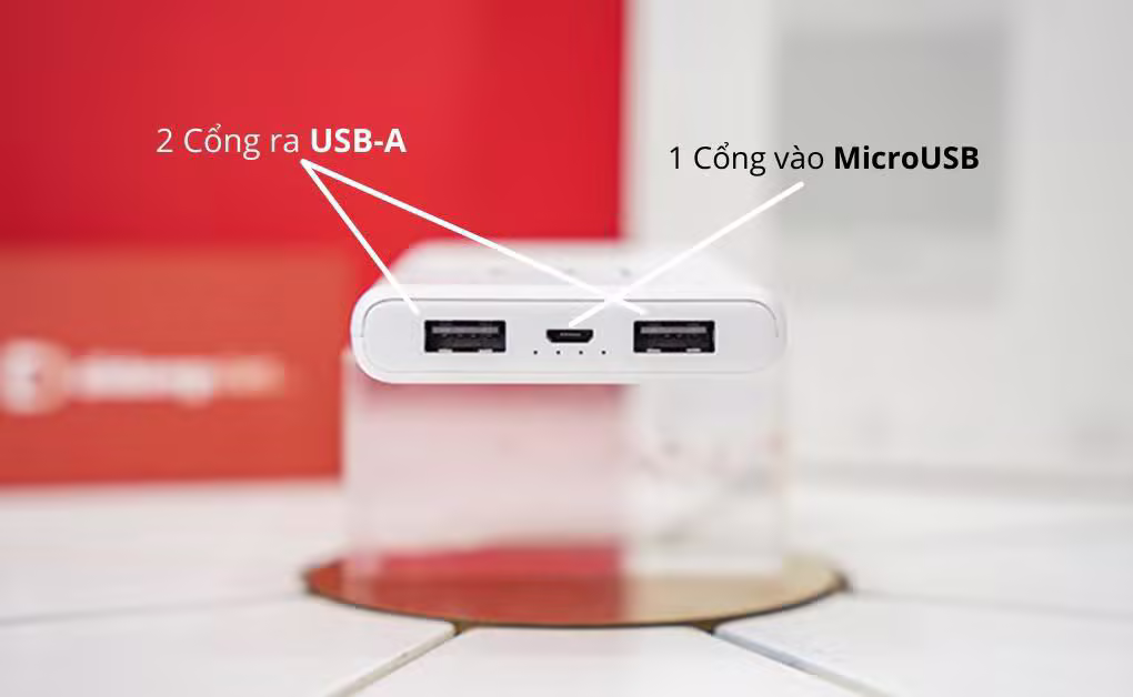 Pin sạc dự phòng Golf 10.000mAh G80 - ảnh 4