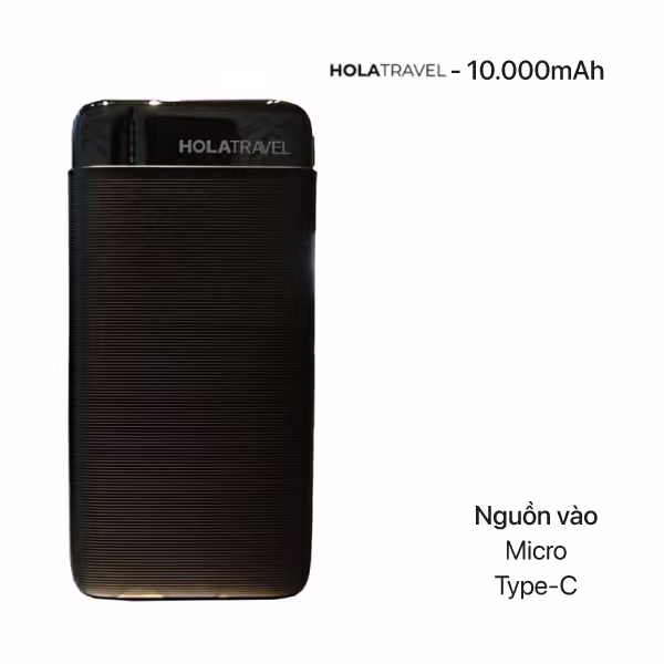 Pin sạc dự phòng HoLaTravel Power Go 10000mAh - ảnh 1