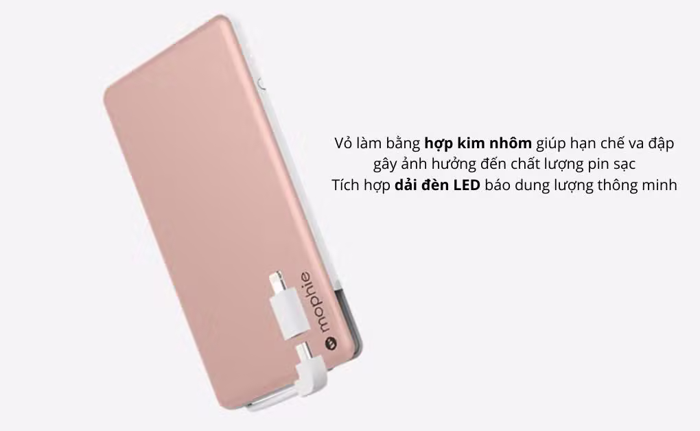 Pin sạc dự phòng Mophie 4060 mAh Cũ (Nobox) - ảnh 1