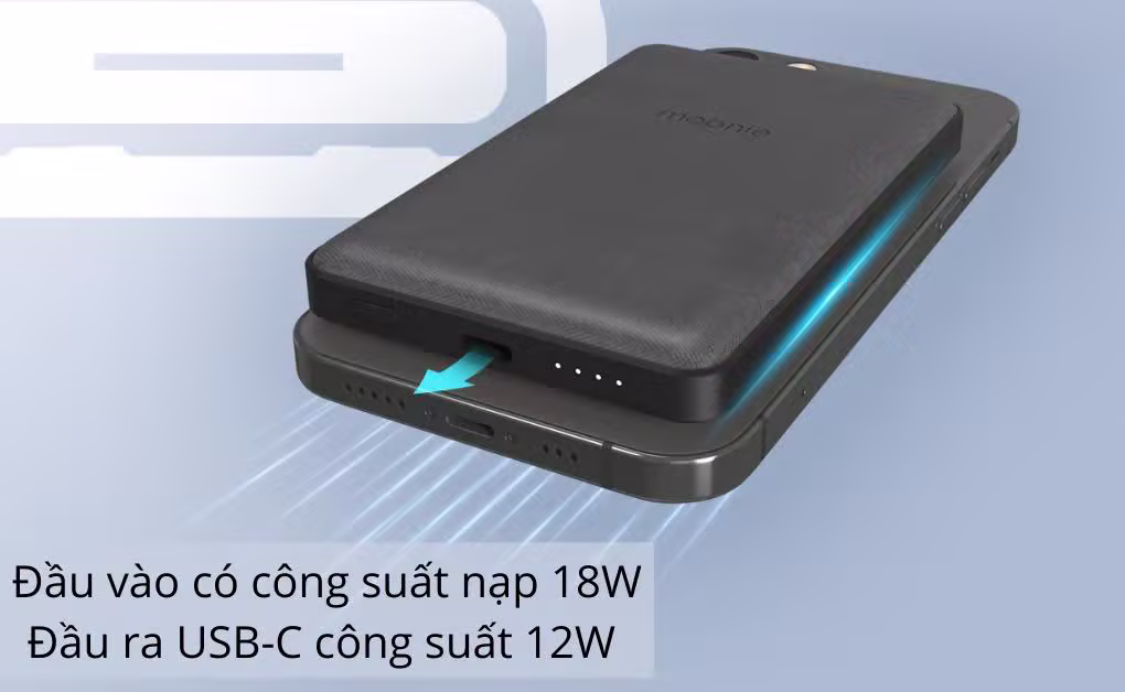 Pin sạc dự phòng Mophie Snap+ Juice Pack Mini 5000mAh - ảnh 4