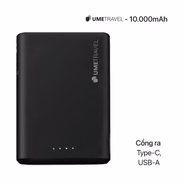 Pin sạc dự phòng Polymer 10000mAh - Umetravel Trip - ảnh 1