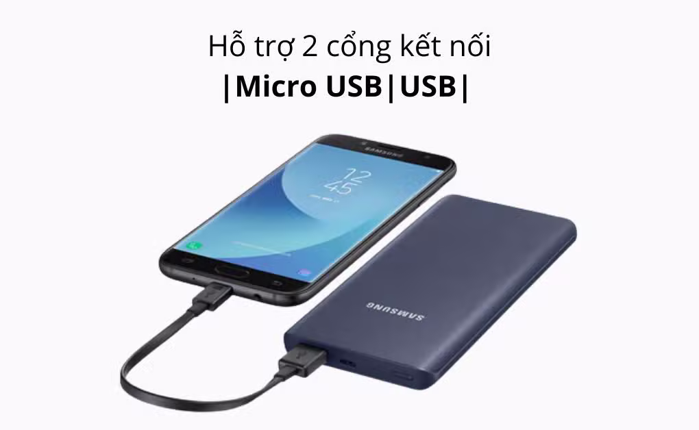 Pin sạc dự phòng Samsung 5000mAh Chính Hãng - ảnh 2
