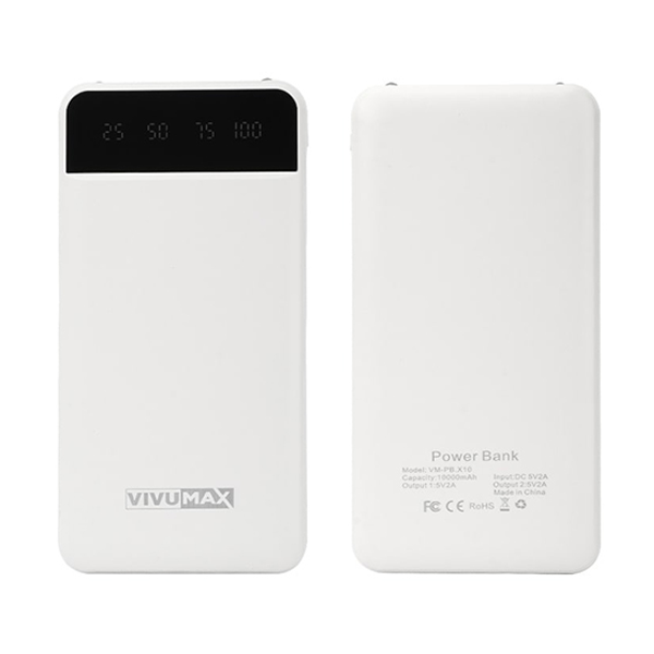 Pin sạc dự phòng Vivumax X10 10.000mAh