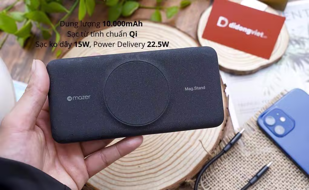 Pin sạc dự phòng không dây Mazer Infinite.Boost Ma - ảnh 3