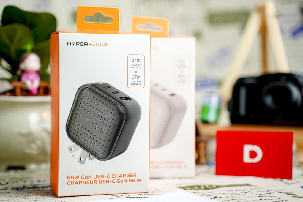 Sạc Đa Cổng Hyperjuice 66W Gan Charger (2C1A) HJ26 - ảnh 2