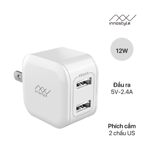 Củ sạc Innostyle Minigo 2 USB-A 12W