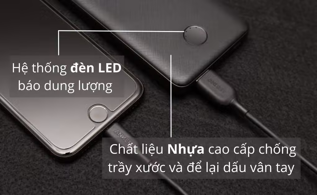 Pin sạc dự phòng Anker PowerCore Slim 10000 PD - A1244 - ảnh 2