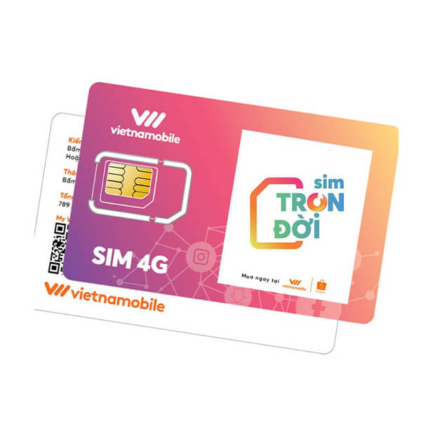 Sim Vietnamobile TRỌN ĐỜI - Đầu 056-Màu hồng