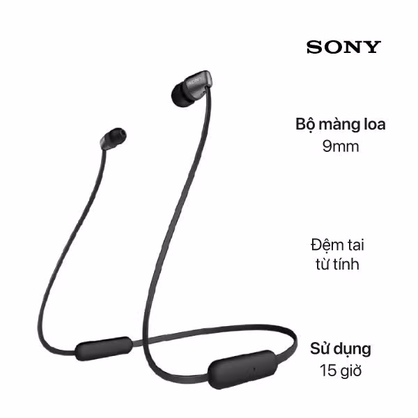 Tai nghe Bluetooth Sony WI-C200 - ảnh 1