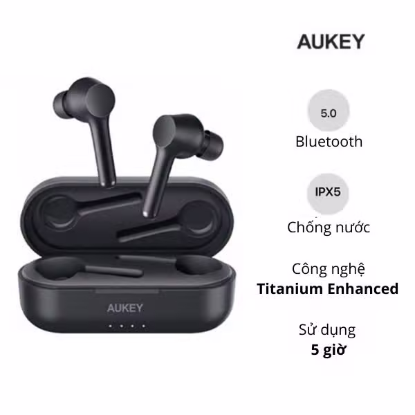 Tai nghe không dây Aukey EP-K01 - ảnh 1