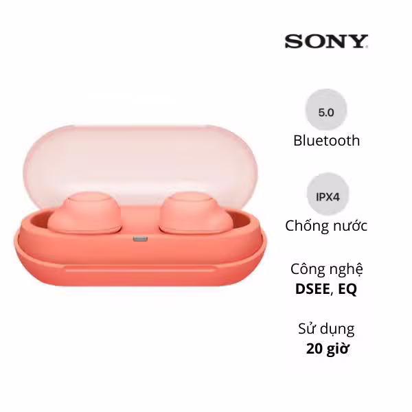 Tai nghe không dây Sony WF-C500 - ảnh 1