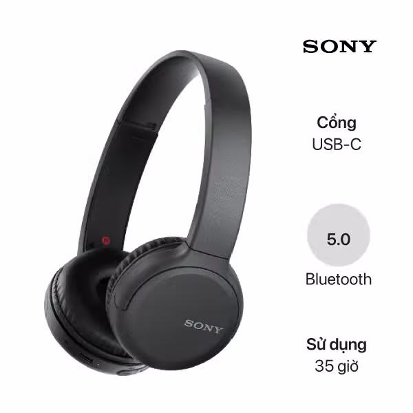 Tai nghe Sony Bluetooth MDR CH510 - ảnh 1