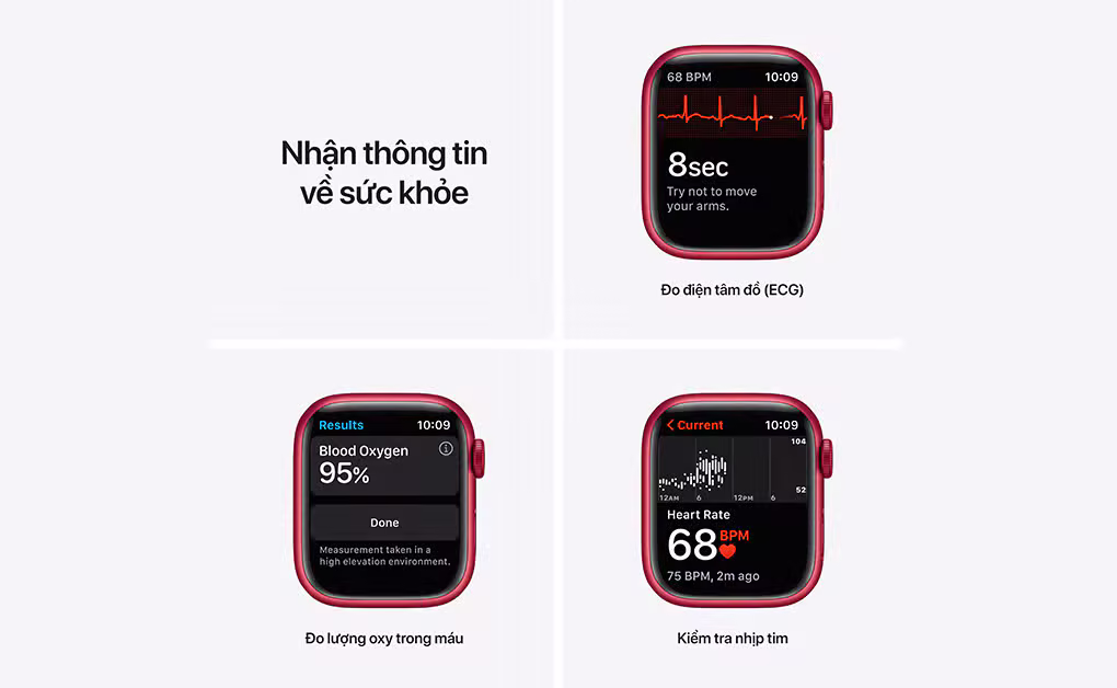 Apple Watch Nike Series 7 41mm (LTE) Viền nhôm - Dây cao su - FULLBOX - ảnh 8