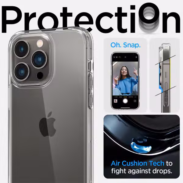 Ốp lưng Spigen iPhone 14 Pro Max Ultra Hybrid Crystal - ảnh 6