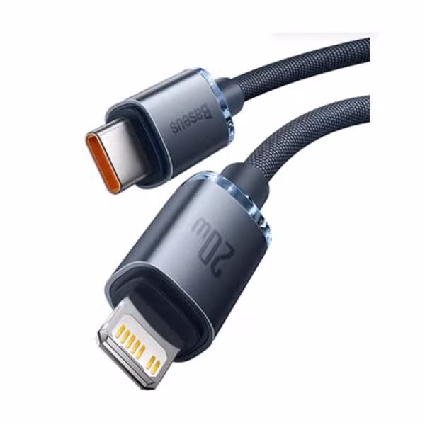 Cáp sạc Baseus Crystal Shine Type-C to Lightning 2M - ảnh 2