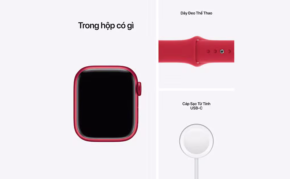 Apple Watch Nike Series 7 41mm (LTE) Viền nhôm - Dây cao su - FULLBOX - ảnh 4