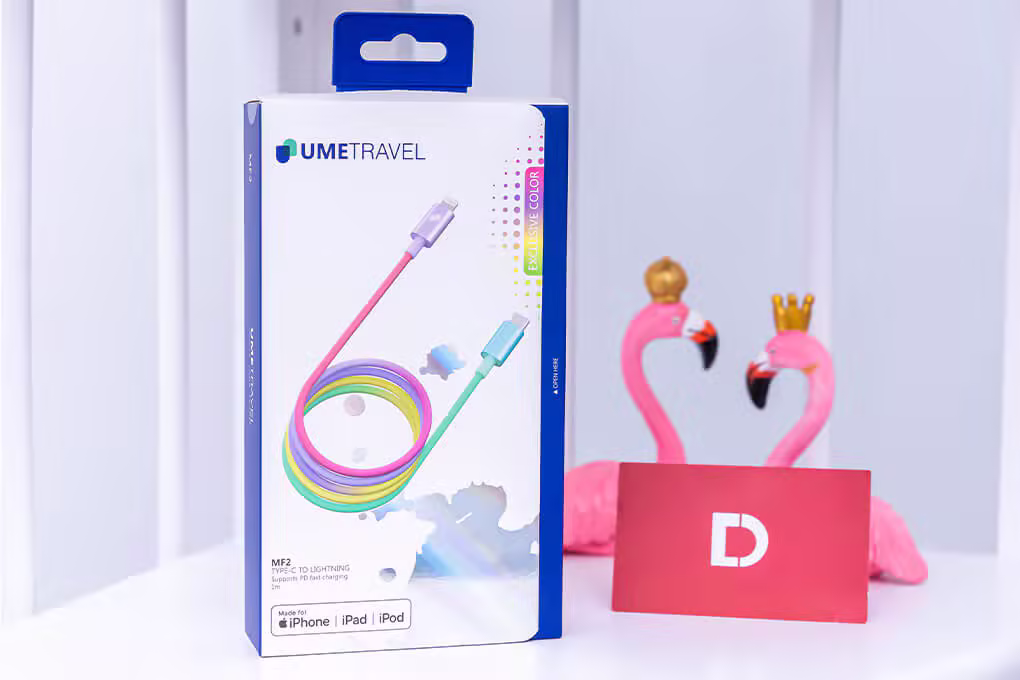 Cáp sạc Type C - Lightning 1m UmeTravel MF2 Cầu vồ - ảnh 5