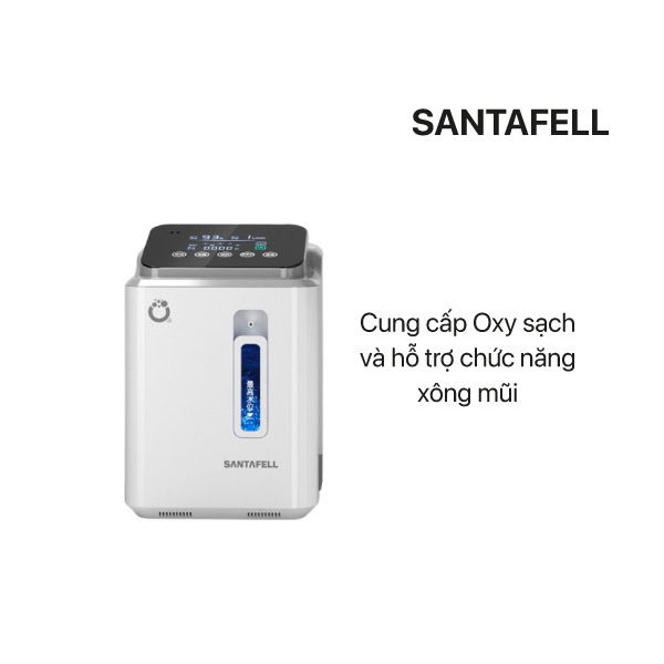 Máy tạo Oxy 7 lít SANTAFELL-Màu trắng