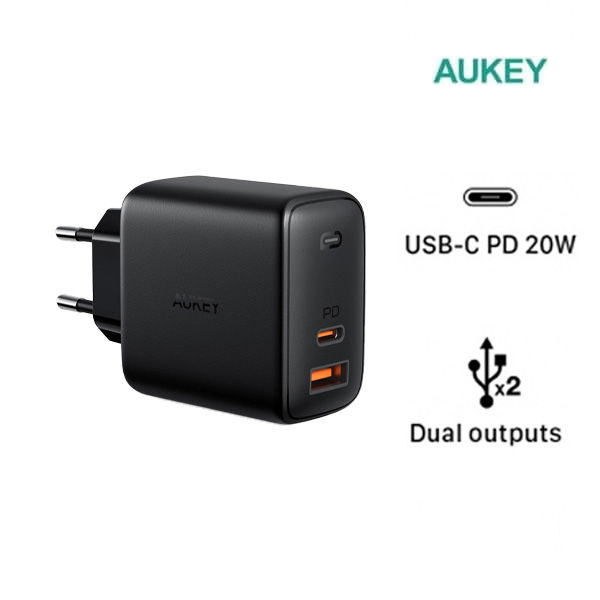 Củ sạc 65W AUKEY GaN PA-B3