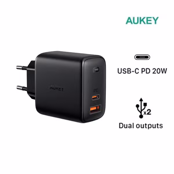 Củ sạc 65W AUKEY GaN PA-B3 - ảnh 1
