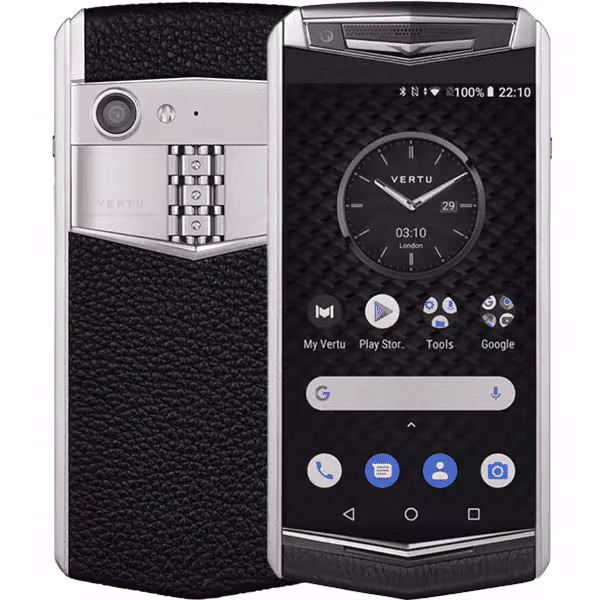 Vertu Aster P Baroque Calf Jade Black - ảnh 1