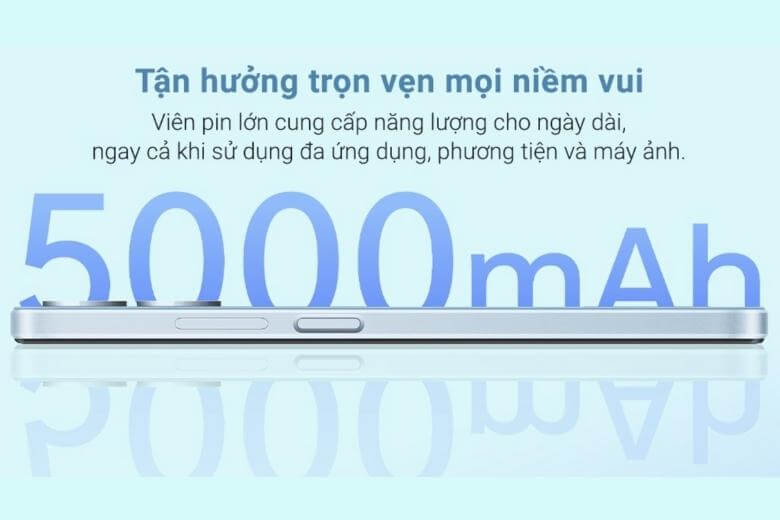 Thời gian sử dụng liền mạch cả ngày