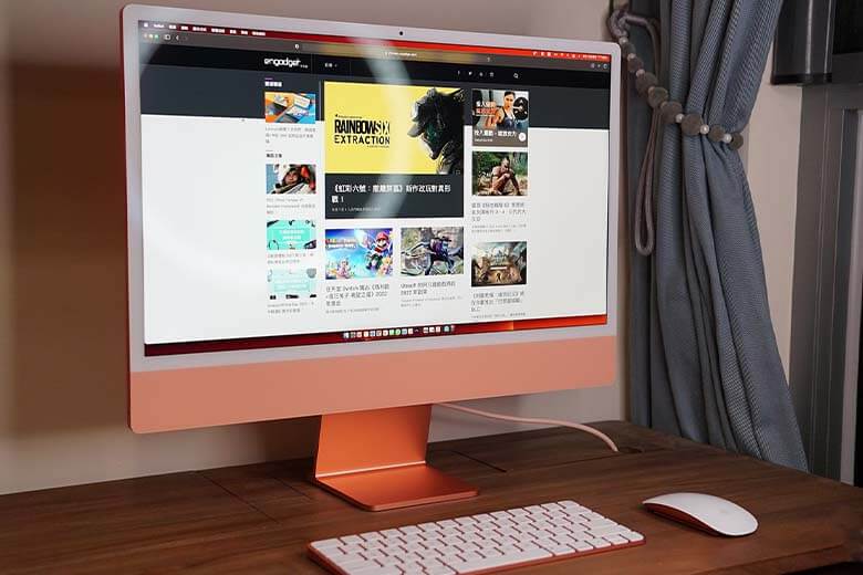 Màn hình 24inch 4.5K, camera hỗ trợ video call FullHD