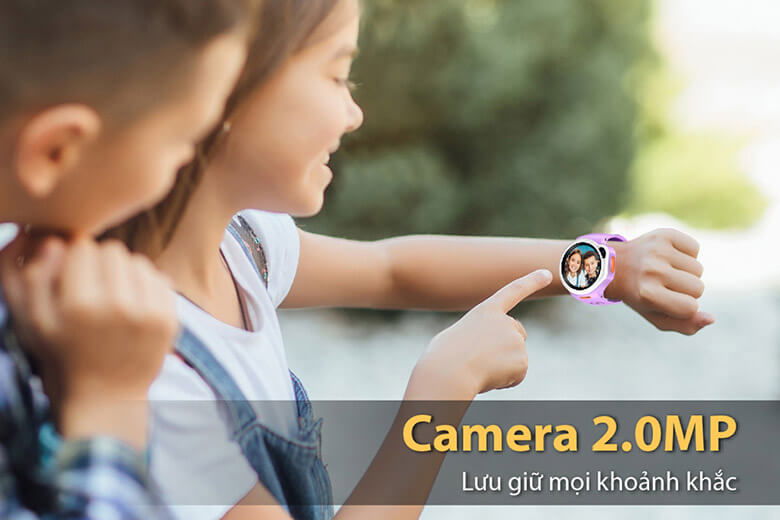 Camera 2.0MP trên đồng hồ Myalo