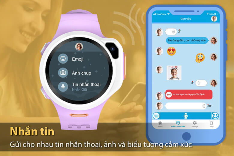 Nhận thông báo tin nhắn
