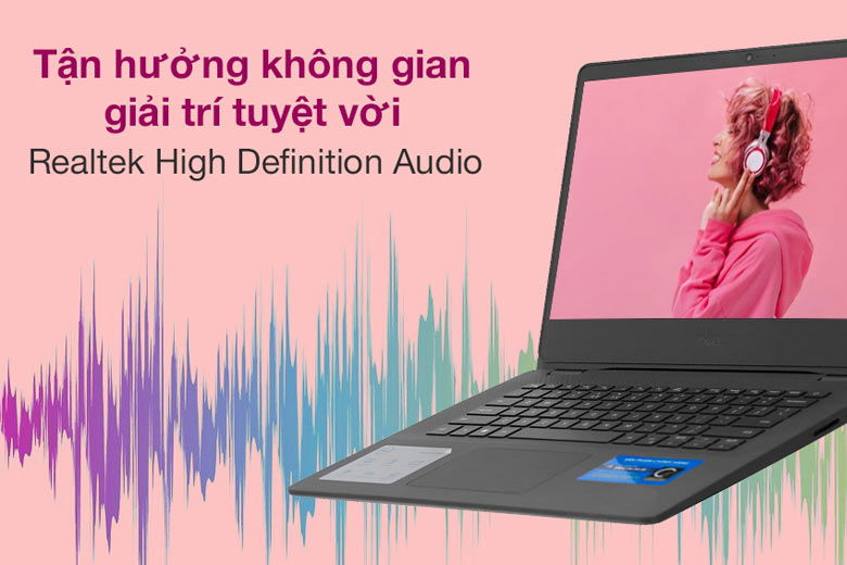 Âm thanh êm dịu với công nghệ Realtek High Definition Audio