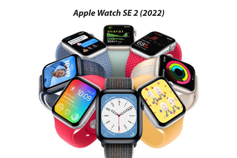 Apple Watch SE 2 (2022) GPS 40mm viền nhôm dây cao su - Sang trọng, đẳng cấp với nhiều tính năng hiện đại