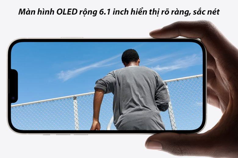 Màn hình Super Retina XDR giúp hiển thị sinh động, sắc nét