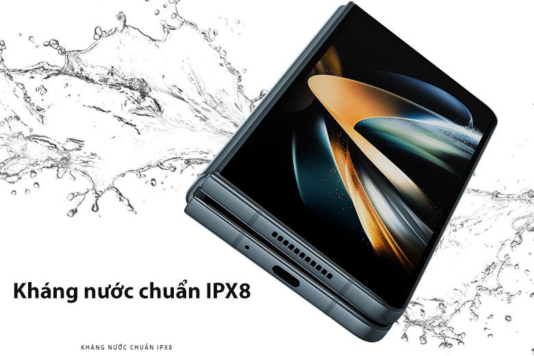 khả năng chống nước ở mức IPX8