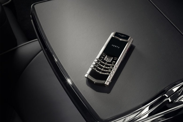Vertu Signature V Stainless Steel Pure Silver