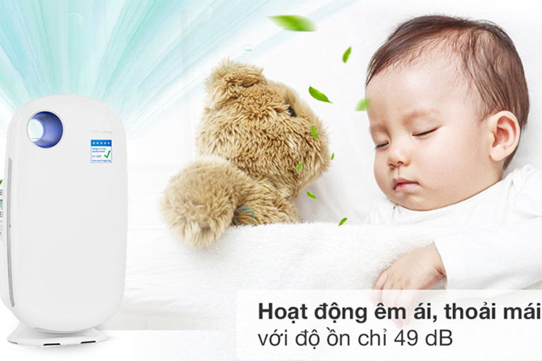 Vận hành êm với độ ồn chỉ 49dB