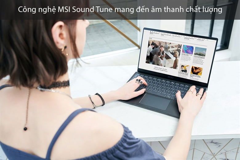 Công nghệ MSI Sound Tune mang đến chất lượng âm thanh ấn tượng