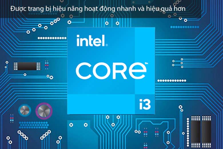 Được trang bị hiệu năng hoạt động nhanh và hiệu quả hơn