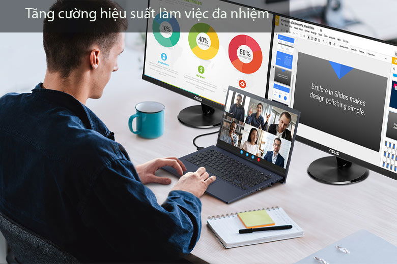 Tăng cường hiệu suất làm việc đa nhiệm với khả năng xuất hình ảnh ấn tượng