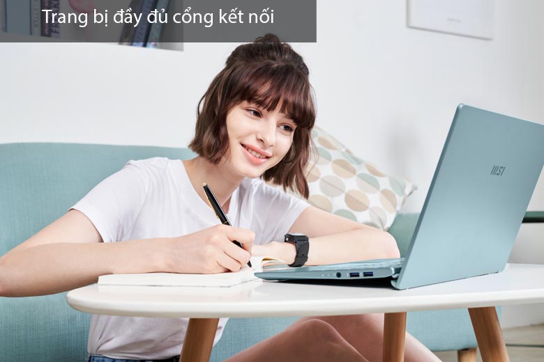 Trang bị đầy đủ cổng kết nối