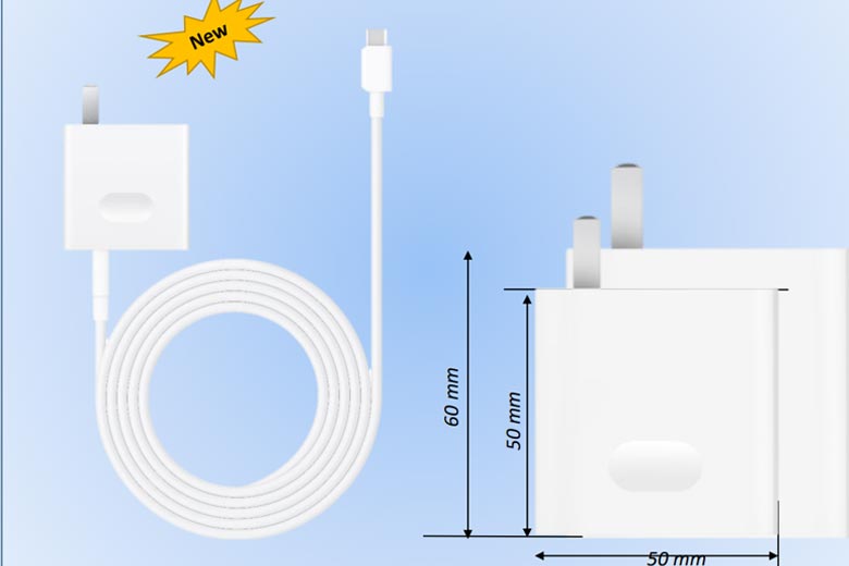 Hỗ trợ sạc nhanh 65W với bộ sạc USB-C