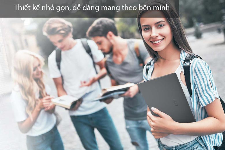 Thiết kế nhỏ gọn, dễ dàng mang theo bên mình