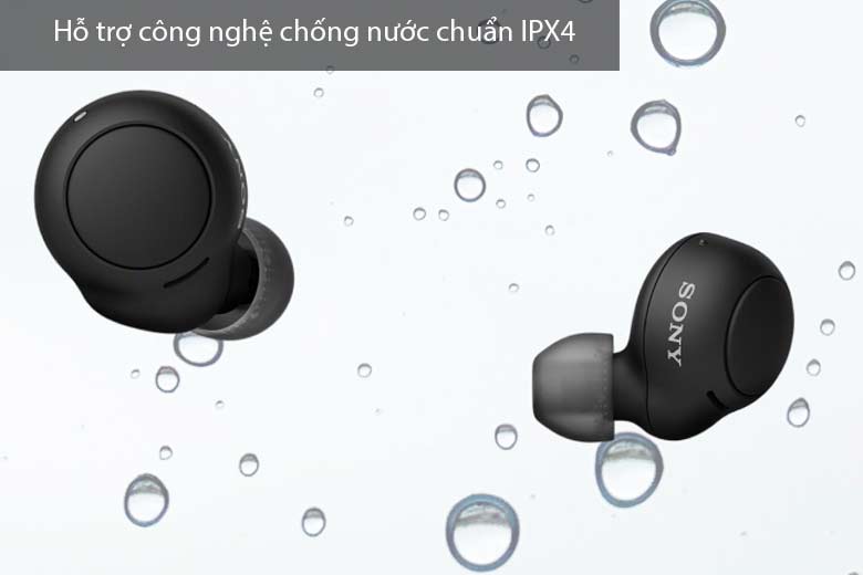 Hỗ trợ công nghệ chống nước chuẩn IPX4