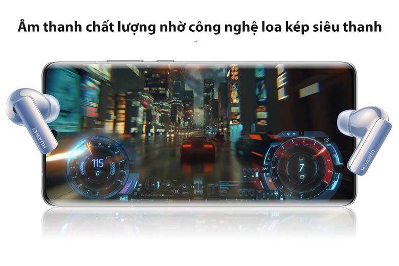 Âm thanh chất lượng nhờ công nghệ loa kép siêu thanh