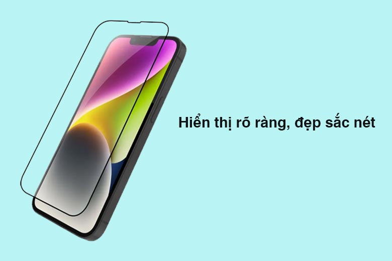 Hiển thị rõ ràng, đẹp sắc nét